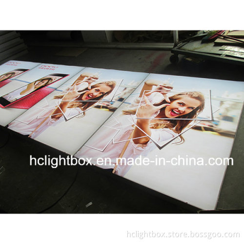 Sign Aluminum Profile Light Box Poster Light Box Art Light Box
